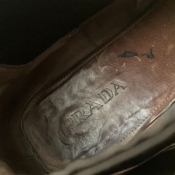Vintage PRADA Leather Chelsea Boots - Picture 5 of 9
